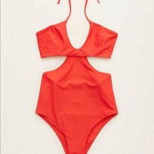 Aerie Cutout One Piece Swimsuit